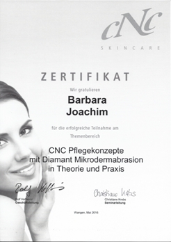 CNC Pflegekonzepte Diamant Mikrodermabrasion